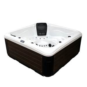 JOYSPA Baignoire <span class=keywords><strong>Balnéo</strong></span> 5 Personne Acrylique Autoportante Massage Spa <span class=keywords><strong>Bain</strong></span> À Remous - Product Image 1