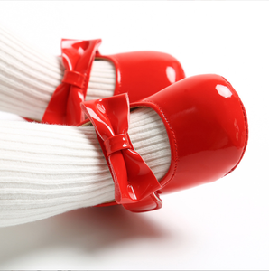 Nuevo Conjunto de 2 Piezas de Zapatos de Vestir Antideslizantes de Gamuza con Lazo para Niña y Diadema, Regalo para Fiesta de Cumpleaños de Bebé - Product Image 5