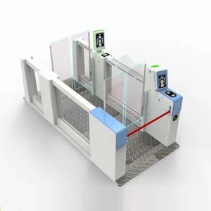 AB servo động cơ turnstile mặt công nhận điện tử lối vào an ninh cổng tàu điện ngầm sân bay thép không gỉ baffle xoay cửa - Product Image 4