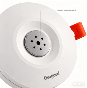 Interrupteur de contrôle de l'éclairage encastré au plafond, AC220-240V, capteur de nuit 10 Lux, activé à 80 dB, temporisation automatique pour l'éclairage des escaliers domestiques - Product Image 1