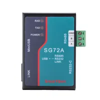 SG72A 통신 포트 변환 모듈 USB RS232 RS485 링크 발전기 부품 Smartgen 컨트롤러 신호 전송