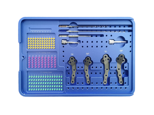 Veterinaire orthopedische TPLO trauma-implantaat L-type vergrendelplaat instrumentenset 2.0/2.4/2.7/3.5mm voor honden en katten - Product Image 2