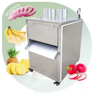 Industrial Fruit Manual Green Plantain Cutter Cut Apple Chip Slice Onion Slicer Make Machine for Banana Chip