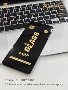 Protector de pantalla de vidrio templado antiexplosión de cubierta completa OG, antiestático, antihuellas dactilares para <span class=keywords><strong>iPhone</strong></span> 16 ESD Arc Edges IT'S ME - Product Image 2