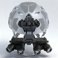 Casque tactique de vision nocturne NVG18 modèle MICH M88 avec accessoires de lunettes de casque PVS-15