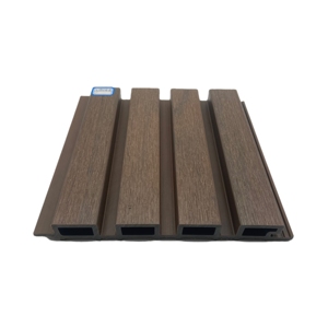 Revestimiento de pared impermeable de listones WPC de alta calidad Panel de pared WPC para exteriores - Product Image 4