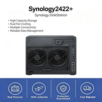 Serveur NAS de stockage massif 12 baies Synology DS2422+ avec interfaces RJ-45 et USB, extensible à 24 baies, pour surveillance et données d'entreprise