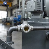 Indicateur de niveau d'huile réglable avec vanne de régulation pour ligne de retour hydraulique de lubrification