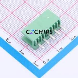 JL396V-39605G01 Plug-in Terminal Block Through hole,P=3.96mm Connector Board-to-Board / Socket - Open 1x5P 3.96mm Green - Product Image 2