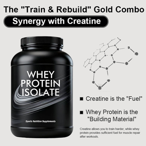 Proteína de Suero de Leche Post-Entrenamiento, Aislada, Sin Sabores Artificiales, Sin Soya, Sin Gluten, <span class=keywords><strong>Amino</strong></span>ácidos Esenciales para Adultos, Crecimiento Muscular, 1 kg - Product Image 5