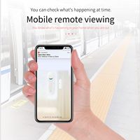 ANGUS WiFi sans fil Porte Fenêtre Capteur Alarme Smart Home Security Système d'alarme Notification gratuite APP Google Home Siri Compatible