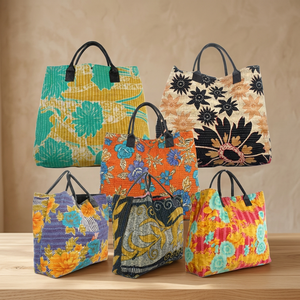 กระเป๋า Kantha ทำด้วยมือวินเทจขายส่งจำนวนมาก - Product Image 3