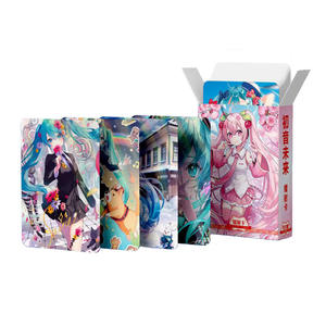 50 pièces/<span class=keywords><strong>ensemble</strong></span> Jujutsu Gojo Demon Slayer Luffy Honkai: Star Rail Frieren Personnage Art Photo Papier Laser Anime Lomo Card - Product Image 6