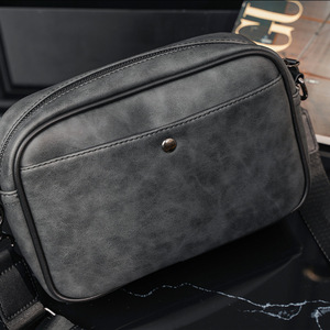 Sac à bandoulière carré personnalisé unisexe, besace tendance de bonne qualité, à fermeture éclair, nouvelle collection <span class=keywords><strong>2022</strong></span> - Product Image 5