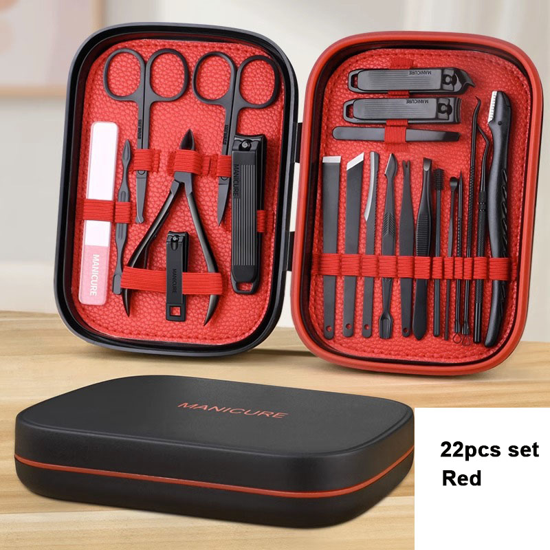#13-22pcs ensemble-rouge
