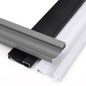 Rodapié de Aleación de Aluminio de Diseño Moderno <span class=keywords><strong>con</strong></span> Luz LED para Iluminación de Suelos de Hotel y Decoración del Hogar, Venta al por Mayor de Fábrica - Product Image 1