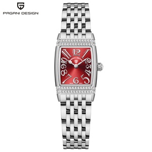 Montres à quartz pour femmes PAGANI DESIGN 1737, ornées, luxueuses, dernières tendances, personnalisables, best-sellers, en promotion, bracelet en acier inoxydable - Product Image 3