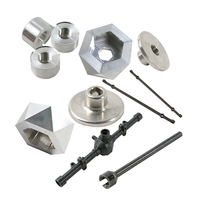 Pièces de préhenseur robotique usinées CNC en acier inoxydable et aluminium sur mesure, certifiées IATF16949