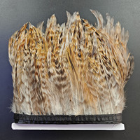 Plumes de coq teintées, garniture en plumes de chinchilla, franges de 4 à 6 pouces pour costumes de carnaval, chapeaux, décoration de vêtements