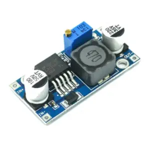 LM2596 Regulator tegangan 24V ke 12V 5V 3V tas elektrostatik DC-DC modul dapat disesuaikan 3A LM2596