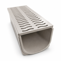 Caniveau de drainage isolant en PRV à installation facile pour les centrales électriques, les postes de transformation et les conduites de câbles des salles de commutation