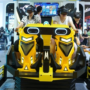 Silla <span class=keywords><strong>de</strong></span> Juego VR Funin, <span class=keywords><strong>Simulador</strong></span> <span class=keywords><strong>de</strong></span> Movimiento para Parques Interiores, <span class=keywords><strong>Simulador</strong></span> Prefabricado Dorado, <span class=keywords><strong>Simulador</strong></span> <span class=keywords><strong>de</strong></span> Monoplaza <span class=keywords><strong>de</strong></span> <span class=keywords><strong>F1</strong></span> para 2 Jugadores, 200 kg - Product Image 3
