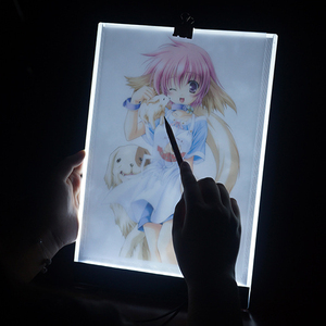 A4 LED Tekentafel Tekenschrijftablet Kopieerblok Schrijven Schetsen Wacom Tracing LED Lichtpad LED Tekentafel - Product Image 2