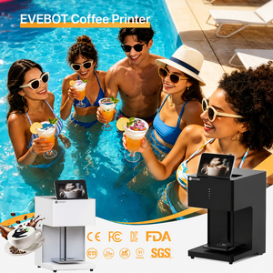 EVEBOT EB-FC1 Automatic Full Color Coffee & Food 3D Inkjet <b>Printer</b> 1 Year Warranty USB Connectivity for Edible Ink Included New - Product Image 4