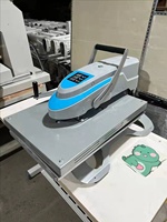 ZY-QP2330N Mini presse à chaud pneumatique automatique pour T-shirts 230*300mm nouvel état 1 an de garantie plaque d'imprimante d'écran