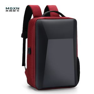Mochila de poliéster antirrobo con logotipo personalizado para ordenador portátil, mochila de negocios impermeable con cierre de cremallera, mochila escolar de viaje - Product Image 2