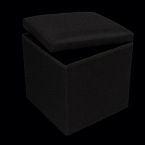 Modern Stool Living Room Furniture <b>Storage</b> Box Fabric Stainless Steel Bamboo Highest Quality Sample Available Stools Counter - Product Image 3