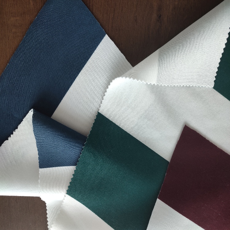 High-quality Fabric Containing 21% Cotton Durable Fabric with 79% Polyester Fashionable and Simple Double Face AOP Fabric