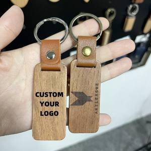 Porte-clés en <span class=keywords><strong>bois</strong></span> écologique gravable au laser, sans marque, cadeau de mariage, d'anniversaire, de fête des pères - Product Image 6