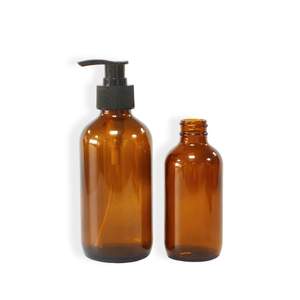 Effacer 150ML 200ML Rond Gel Douche Shampooing Bouteille 200G Cheveux <span class=keywords><strong>Film</strong></span> Large Bouche Visage Crème Bouteille Bouteille En Verre - Product Image 6