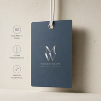 Étiquettes en papier lisses anti-contrefaçon de qualité supérieure avec logo UV dissimulé, feuille métallique miroir, pour collections de mode de haute valeur, Zhejiang