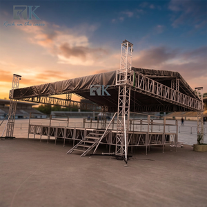 Outdoor Concerts <b>Aluminum</b> Stage Truss System Modular Assembly Spigot Truss - Product Image 1
