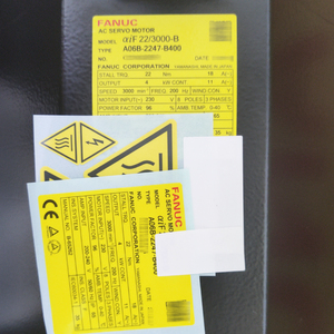 A06B-2247-B400 เซอร์โวมอเตอร์ FANUC สำหรับเครื่องจักรชิ้นส่วน CNC PLC - Product Image 3