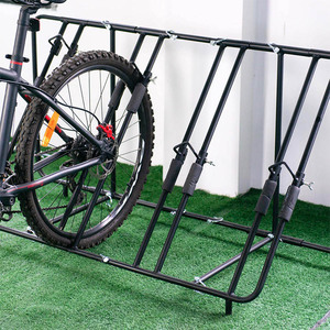 Estante de entrega de carga de bicicleta, portador negro, 3 aparcamientos de bicicleta, <span class=keywords><strong>enganche</strong></span> de <span class=keywords><strong>remolque</strong></span> para <span class=keywords><strong>enganche</strong></span> de coche, 4 bicicletas - Product Image 6
