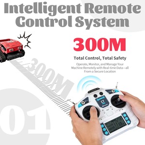 מכסחת דשא זחלית עם שלט רחוק, עמידה במיוחד, 45 °   יכולת עלייה על מדרונות, התנעה חשמלית 4 פעימות, לשימוש מסחרי - Product Image 4