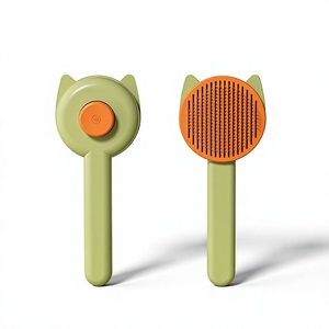 Cat Ear Bear Head New Pet Comb For Loose Hair Needle Comb Gentle <b>Detangling</b> Comb Cat Hair Manufacturer Wholesale - Product Image 1