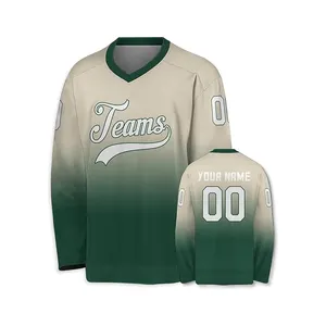 High Quality Outdoors Sports Sweat-Wicking Custom Logo Ice Hockey Uniform Light Weight Sublimated Hockey Jerseys