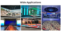 3D Interaktiver P3.91 Vollfarbiger Indoor LED-Display Tanzboden-Bildschirm für Hochzeiten und Partys Mietbare Anzeigetafel 500x1000mm 3 Jahre Garantie