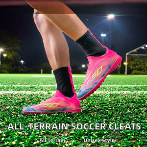 Nouveauté Bestseller DINGMO Chaussures de football unisexe à crampons longs et courts en PU pour l'automne, adhérence tout-terrain - Product Image 2