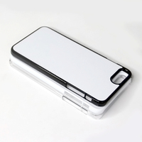 Puma-coque de téléphone portable 2D, transparente, Sublimation, pour Iphone 7/8 Plus