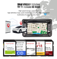 Carte de navigation GPS 2025 LatestMAP 4 Go 8 Go 16 Go A15 Carte de navigation USA Focus Explorer 32 Go 64 Go Changer CID Carte SD