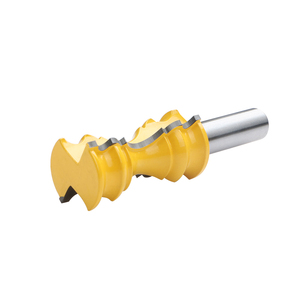 Fraise à couronne en acier rapide 45HRC avec queue de 1/2 pouce pour le moulage de lignes de taille et la menuiserie - Product Image 5