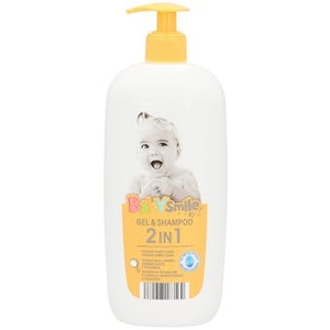 Babysmile 2-in-1 Gentle Gel and <b>Shampoo</b> with <b>Dispenser</b> 750ml - Product Image 2