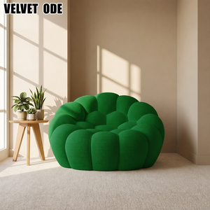 Canapé nuage bulle viral Ins, canapé de sol sans pieds, chaise longue moelleuse de luxe léger pour baie vitrée, studio, mobilier d'intérieur - Product Image 3