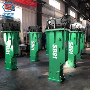 Martelo Hidráulico Guchuan SEWOOMIC <span class=keywords><strong>SB81</strong></span> GCB220 Tipo Silencioso Tipo Caixa para Escavadoras de <span class=keywords><strong>18</strong></span>-26 Toneladas Garantia - Product Image 1
