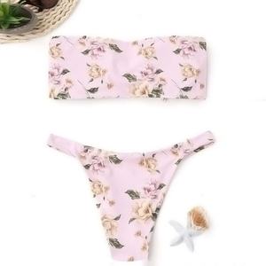 Traje de Baño Bikini de Una Pieza Personalizado de Alta Calidad con Logotipo Frontal Estampado/Sólido de Secado Rápido, Tanga Micro Bra con Tirantes en V para Mujer - Product Image 5